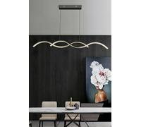 lampadario onde a sospensione soffitto sospeso led 25W moderno soggiorno [EEK: A++]