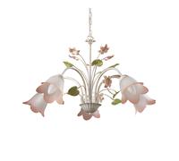 LAMPADARIO ONLI "BOTTON D'ORO" 5 LUCI, E27
