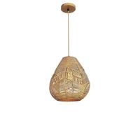 Lampadario Pastorale Creativo, Lampadario Intrecciato A Mano, Lampada A Sospensione Per Sala Da Pranzo In Stile Fattoria, Con Linea Di Sospensione Regolabile, Lampada A Sospensione Per YANZHAOA