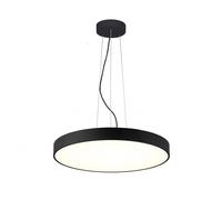 Lampadario pendente cerchio LED 95W lampada sospensione moderna ufficio cucina [EEK: F]
