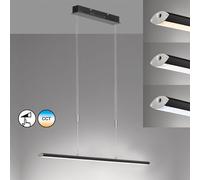 Lampadario Pendente Lampada Da Cucina Nera Altezza Regolabile Dimmer CCT LED [EEK: Non valutato]