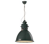Lampadario Pendente Nero Ceramica Ø 50 Cm Grande Fatto A Mano Vintage E27