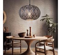 Lampadario Pendente Per Camera Da Letto Orientale Argento LED 806lm D30cm [EEK: E]