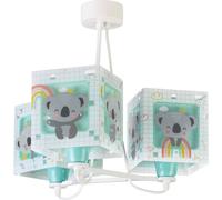 Lampadario Plafoniera a 3 faretti Koala verde