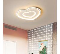 Lampadario Plafoniera Illuminazione a Led Moderno 63W Luce Soffitto Forma Cuore