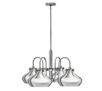 Lampadario Plafoniera Luce a Sospensione Cromo D 71,1cm 4 Fiamma Sala da Pranzo [EEK: Non valutato]