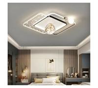 Lampadario , Plafoniera moderna e minimalista for la camera da letto, lampada a sospensione creativa for dei , illuminazione nordica a LED for decorazione della casa(B Black,3-color changeable)