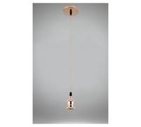 LAMPADARIO PORTALAMPADA A SOSPENSIONE PER LAMPADINE E27 PENDENTE 2 METRI E27-2M