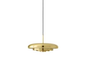 Lampadario Resonant in Ottone