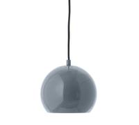 Lampadario Sfera Ø18 Acciaio Lucido Blu