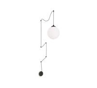 LAMPADARIO SFERA IDEAL LUX ART BOA SP1 NERO