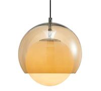 Lampadario sferico Stile retrò soffitto margine di Montaggio | Lampade Ciondolo in Vetro a Trasmissione ad Alta Luce per Studio, Soggiorno e Decorazione della Camera da Letto