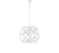 Lampadario Shabby Chic Edera 3 Luci Bianco BeLight