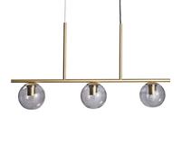 Lampadario Sophia di , Fumé/ Ottone