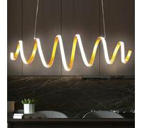 Lampadario Sospensione LED 40W Luce Bianco Freddo 6000K 2600lm Design Moderno