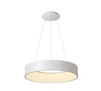 Lampadario sospensione LED 42W pendente cerchio moderno 60cm luce soggiorno 230V [EEK: E]