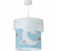 Lampadario sospensione Piccola Luna Azzurro