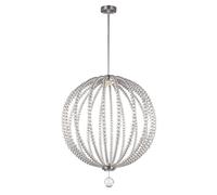 Lampadario Sospensione Plafoniera LED Cristallo Sala Pranzo D 81,3 CM