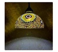 Lampadario Sospensione, Ristorante Esotico in Stile Realistico mediorientale, Hotel, locanda, Ristorante Xinjiang, caffetteria, Soggiorno, Camera da Letto, corridoio, lampadario in Vetro(Tea 40cm)