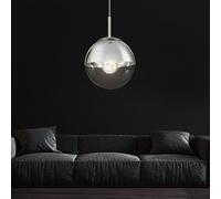 Lampadario Sospeso Lampada Da Soggiorno Vetro Sfera 1 Fiamma LED H 120 Cm [EEK: F]