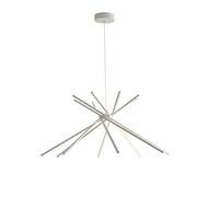 Lampadario sospeso Moderno Alluminio Bianco Led 50 watt Luce Naturale Ambiente LED-SHANGHAI-S8