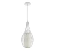 LAMPADARIO SOSPESO OVALE PENDENTE A SOSPENSIONE MODERNO E27 PLAFONIERA B19
