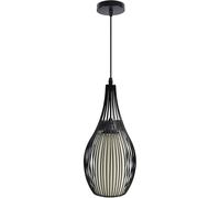 Lampadario sospeso ovale pendente a sospensione moderno e27 plafoniera B19 [EEK: A+++]