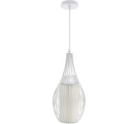 Lampadario sospeso ovale pendente a sospensione moderno e27 plafoniera B19 [EEK: A+++]
