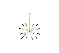 Lampadario Sputnik 16 Oro/ Nero