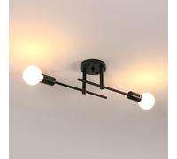 LAMPADARIO SPUTNIK INDUSTRIALE NERO PLAFONIERA SOFFITTO E27 LAMPADA MODERNA DESI