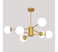 Lampadario Sputnik Lampada a sospensione Moderna da soffitto Mid Century E27 Base in metallo, Retrò