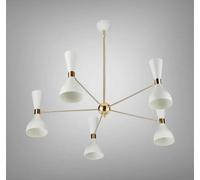 Lampadario Sputnik Moderno A 5 Ombre Stile Mid Century Stilnovo