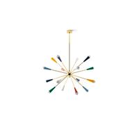 Lampadario Stilnovo Sputnik 16 Oro/Multi