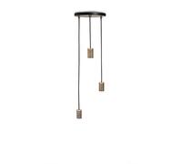 Lampadario Tala Triplo Noce