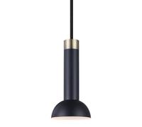 Lampadario Torcia Halo Design Nero/antico