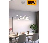 Lampadario UNIVERSO LED Bianco 55W 4400lm A05-ON 600x1000mm Design Moderno