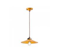 Lampadario Vintage Colors Ferro E Ceramica 1 Luce E27 30Cm
