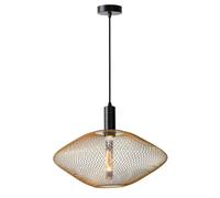 Lampadario Vintage In Metallo Ottone E27: 45Cm Per La Sala Da Pranzo