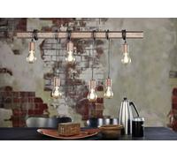 Lampadario vintage rustico ruggine 6 luci GL0506