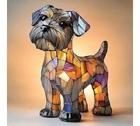 Lampade A Forma Di Carlino, Lampade A Forma Di Schnauzer, Lampade A Forma Di Bassotto, Graziose Lampade Da Tavolo A Tema Animali Domestici, Luce Notturna Da Tavolo In Resina Con Motivo A Gatto Retrò(S