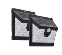 Lampade a LED per Esterni, alimentate dalla Luce Solare, Impermeabili, con sensore di Movimento, per la Decorazione del Giardino - 2 Pezzi_Cina