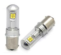 LAMPADE A LED S-25,12V-21W,BAU15S,BA15S P21W,8 CREE LED, 40W ULTRA POWER OEM NEW