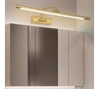 Lampade a parete Luci da bagno LED Specchio da bagno interno con sensore di movimento con lampada girevole 180 °+180 ° Acrilico di rotazione per bagno per corridoio camera da letto (luce neutrale in