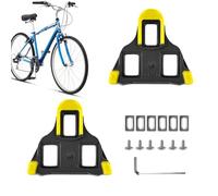Lampade a pedale per bicicletta, bicicletta - Tacchetti per bicicletta | Lampada per bicicletta REIT, lampada per bici da strada, sistema di galleggiamento a 6 gradi, accessori per bicicletta per