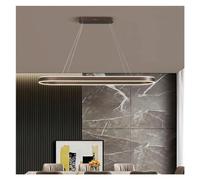 Lampade a Sospensione a LED ad Anello Lungo Nordico dimmerabili Compatible with Tavolo da Cucina ad Isola Sala da Pranzo Bar Lampadario Decor Illuminazione Lustri,Illuminazione per Interni