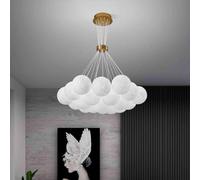 Lampade a sospensione a LED, illuminazione a sospensione dimmerabile con 3 colori,lampada un aspetto elegante