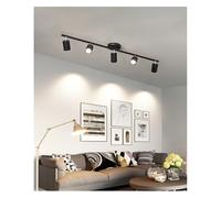 Lampade a sospensione , Faretti for camera da letto nordica Plafoniere Lampade a LED intelligenti for soggiorno for illuminazione interna for Decorazioni for la casa bianche e nere(5 Heads black)