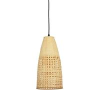 Lampade a Sospensione in Stile Sud-EST Asiatico e lampade in bambù Intrecciato, Lampada a Sospensione in bambù Cava Fatta a Mano Compatibile con Il Ristorante,Semplice e Bello