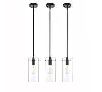 Lampade a Sospensione Lampada appesa Americana Luce Chiara in Vetro Lampada a soffitto Lampada cilindrica METALE CAMPIO Regolabile LAMONO Regolabile per Il RISTATORE Sogno Sogno CUSCINE Isola