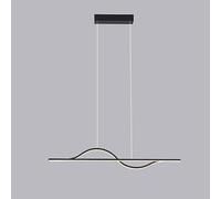Lampade a Sospensione lineari minimaliste Bianche Moderne, dimmerabili, a LED, con Altezza Regolabile, lampadari per Sala da Pranzo, Soggiorno, Stella di Luce
